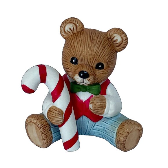 Three Vintage Homeco Holiday Ceramic Bears: Christmas Decor - Picture 5 of 6